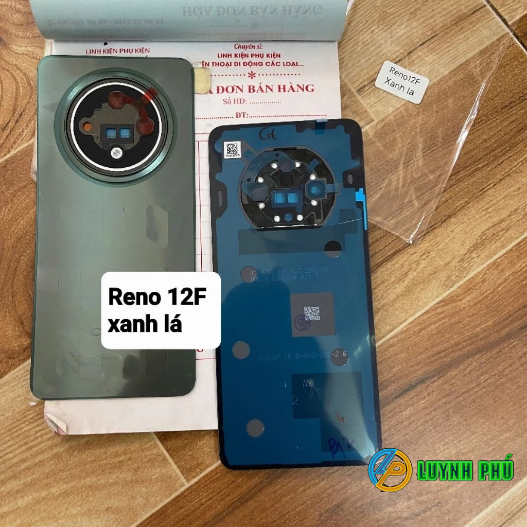 Nắp lưng oppo Reno 12F 5G,kính camera oppo reno 12F 5G ảnh thật