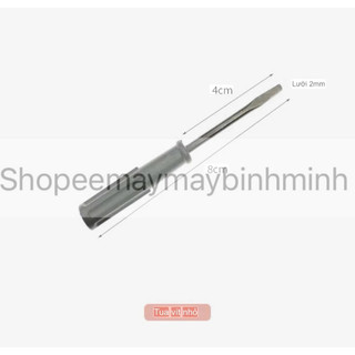 Tô vít máy may ( tô vít me đen bé 8,5cm) 2 cạnh được sử dụng trong ngành may mặc(giá 1 cái)
