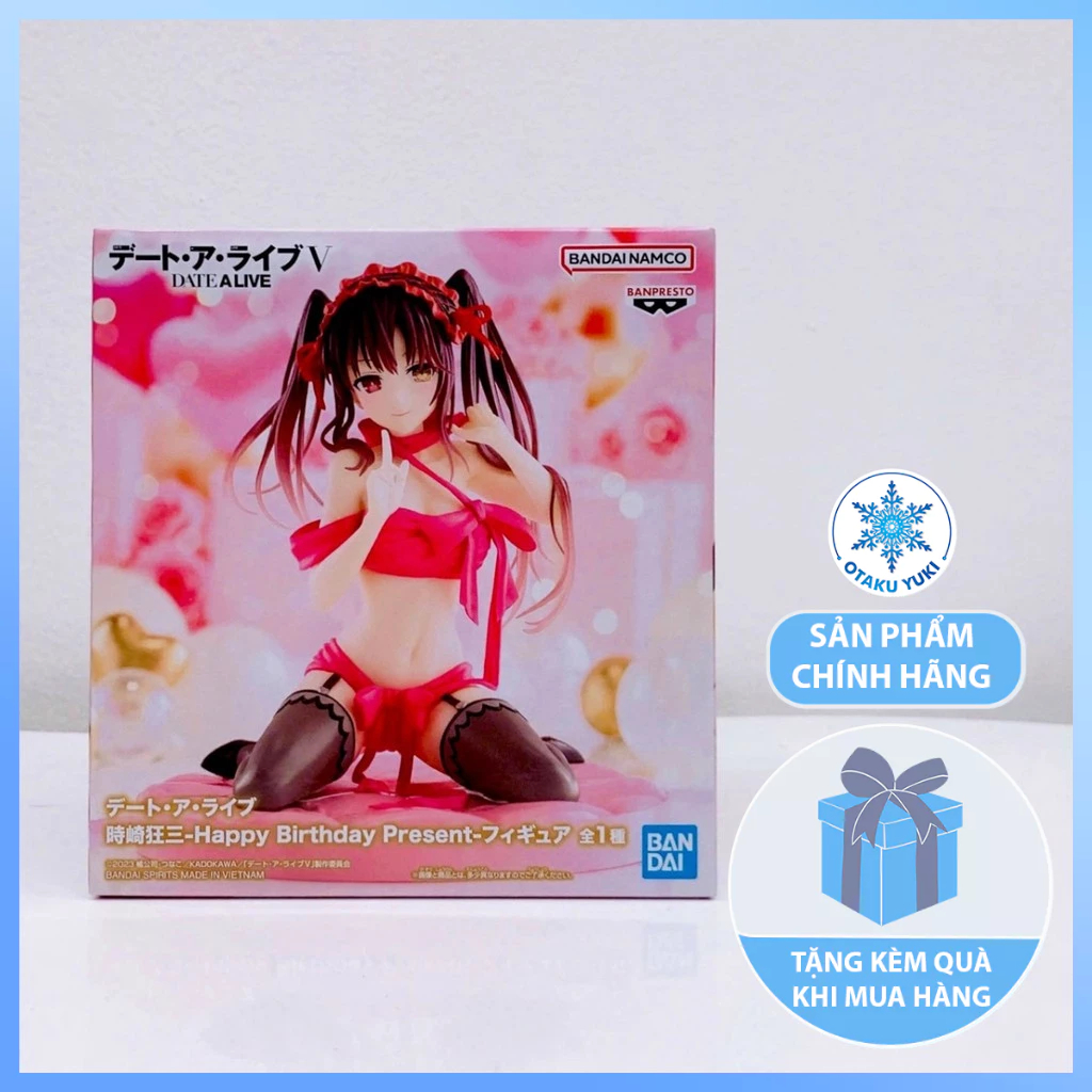 Mô Hình Tokisaki Kurumi Happy Birthday Present - Date A Live - Figure Chính Hãng (Bandai Spirits)