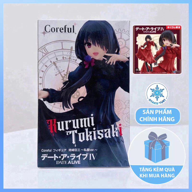 [Chính Hãng] Mô Hình Tokisaki Kurumi - Coreful Figure - Casual Wear. Ver Figure (Taito)