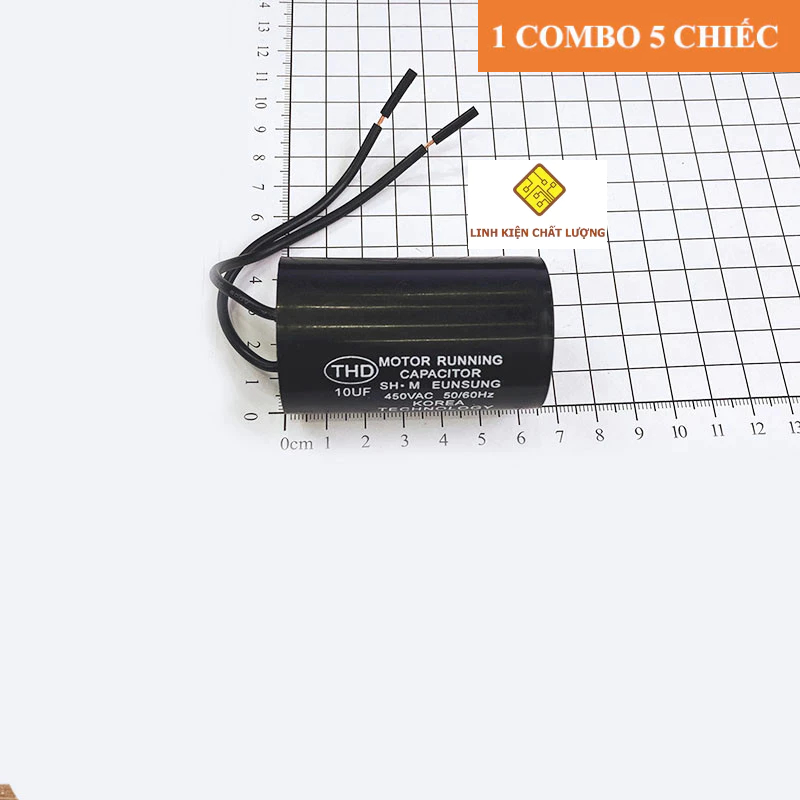 Tụ máy bơm nước 10uF 370VAC (5 chiếc)