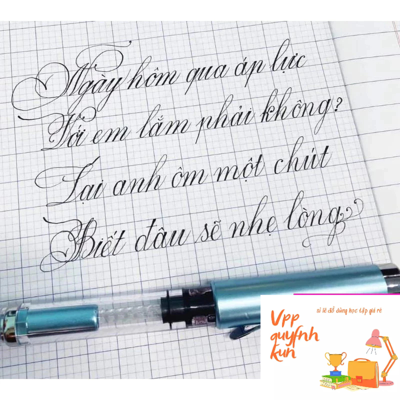 Combo 2 Chiếc Bút máy luyện chữ đẹp T09(C009) NGÒI MÀI êm nét đẹp