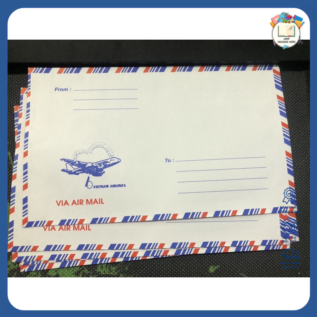 Combo 3 Túi Phong Bì Có Keo Dán Sẵn (Túi 25 Cái)