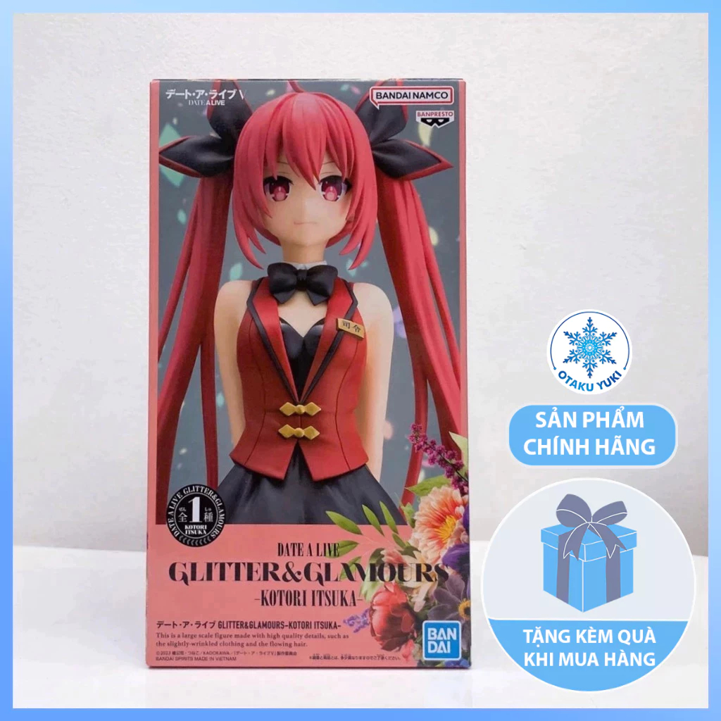 Mô Hình Itsuka Kotori Glitter & Glamours - Date A Live Figure Chính Hãng (Banpresto)