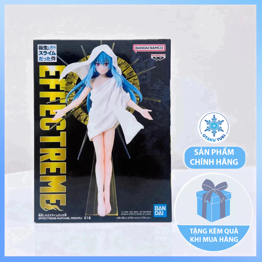 Mô Hình Raphael - Rimuru Tempest Effectreme Figure (Banpresto)