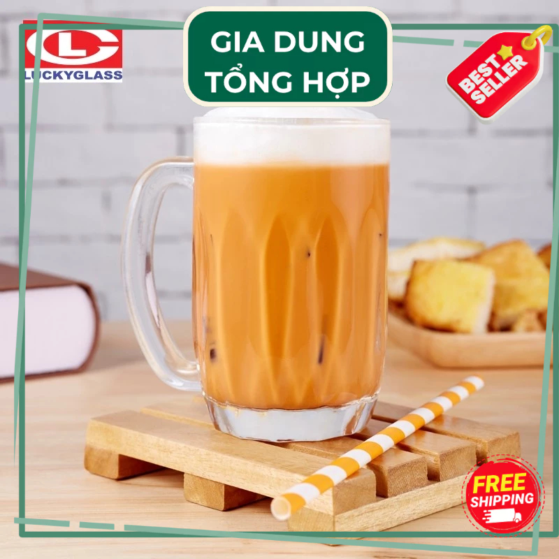 06 Cái Ly Thuỷ Tinh LG-311712(117) Lucky Thái Lan