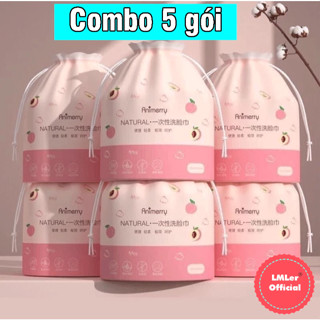  Combo 5 Khăn lau mặt khô Aninerry 200 miếng dạng cuộn mềm mịn thấm nước tốt 