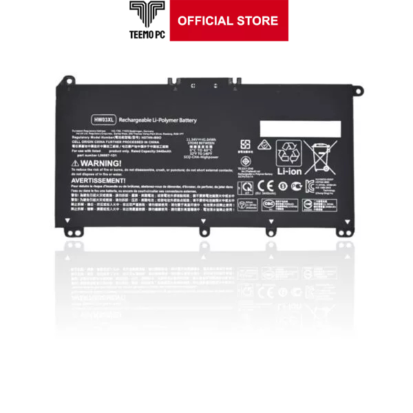 Pin Cho Laptop Hp 15-eg, 15-eh, 15s-eq, 17-cn, 17-cp HW03XL - Hàng New Seal TEEMO PC