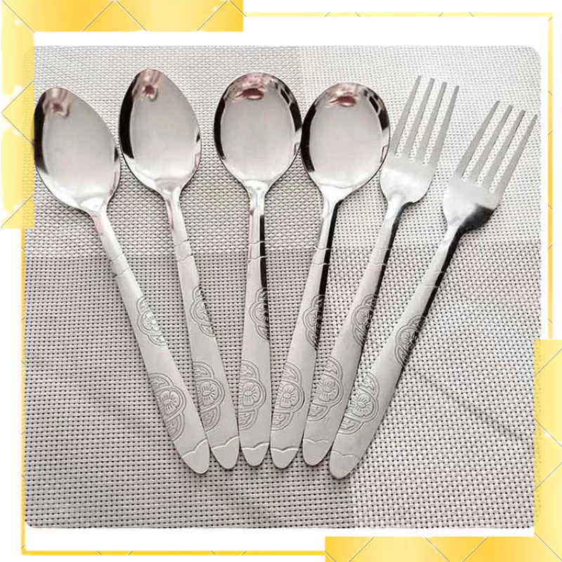 10 chiếc Thìa dĩa inox,Thìa cafe cao cấp