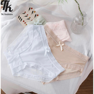 Quần Lót Ren Nữ (Sét 10 Loại 1 Cotton) Quần Lót Su Ren Lưới Sexy Phối Hoa Nơ (shop có che tên sp)