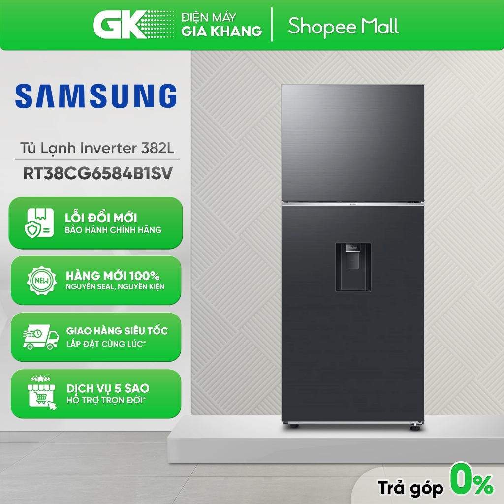 RT38CG6584B1SV - Tủ Lạnh Samsung Inverter 382L RT38CG6584B1 [Toàn Quốc]