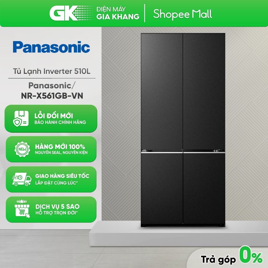 NR-BX421XGKV / NR-X561BK(VN) / NR-X561GB(VN) - Tủ Lạnh Panasonic Inverter [Freeship HCM]