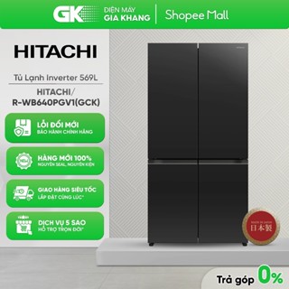 R-WB640PGV1(GCK) - Tủ Lạnh Hitachi Inverter 569 Lít R-WB640PGV1 GCK [Freeship HCM]