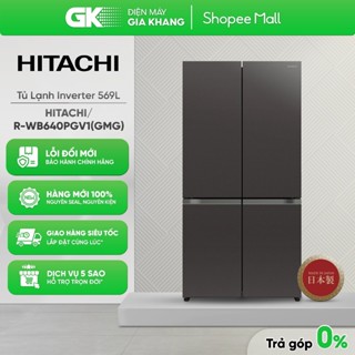 R-WB640PGV1(GMG) - Tủ Lạnh Hitachi Inverter 569 Lít [Freeship HCM]