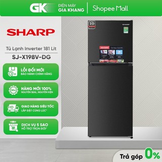 Sj-x215v-dg | sj-x215v-sl | sj-x198v-dg | sj-x198v-sl tủ lạnh sharp inverter