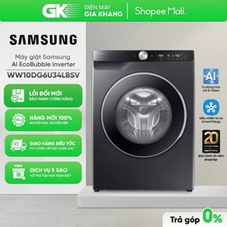 WW10DG6U34LBSV 10 kg Máy giặt Samsung AI EcoBubble Inverter [Toàn Quốc]
