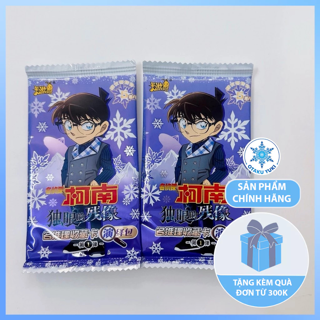 Gói Thẻ Pack Card Detective Conan Movie 28: Dư Ảnh Của Độc Nhãn (KAYOU)