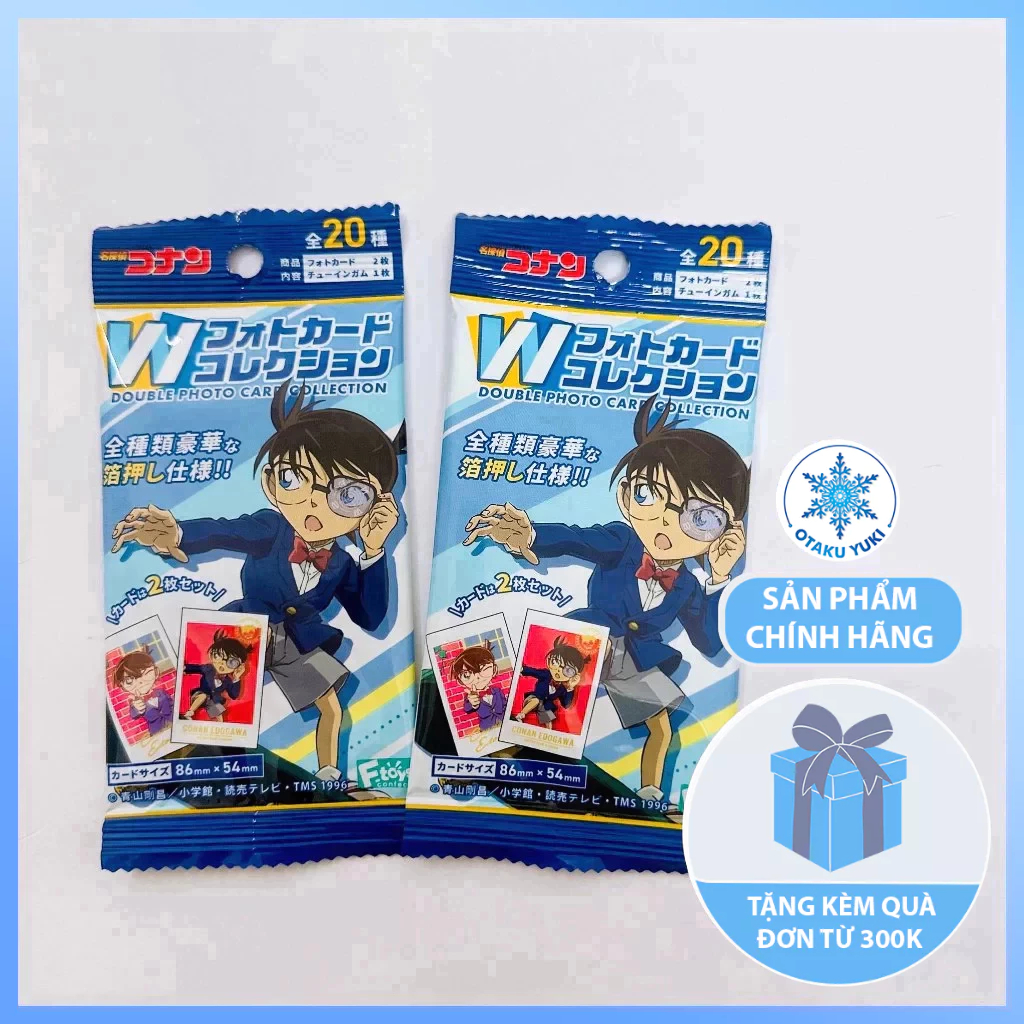 Gói Thẻ Nhân Phẩm Pack Card Photo Card Bromide Detective Conan