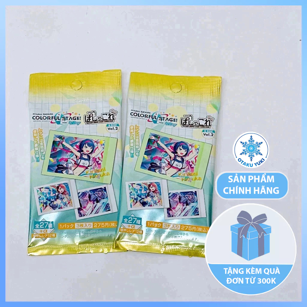 Gói Thẻ Pack Card Pola Project Sekai Colorful Stage Feat. Hatsune Miku Vol 2 (B-BOX)