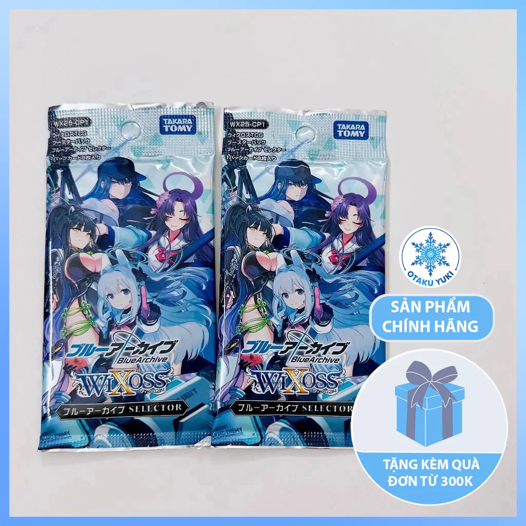 Gói Thẻ Pack Card Blue Archive - SELECTOR WX25-CP01 (WIXOSS)