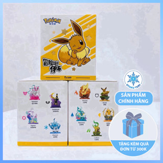 Mô Hình Blind Box Pokemon Eevee Adventure Series Funism