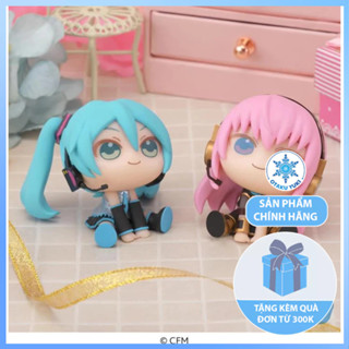 Mô Hình Hatsune Miku, Megurine Luka - Vocaloid QyuruMe Mini Figure Chính Hãng (SEGA)