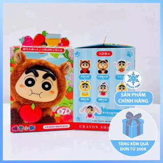 Mô Hình Blind Box Crayon Shin-Chan Cậu Bé Bút Chì Cute Animal Plush Vol 2 (LDCX)