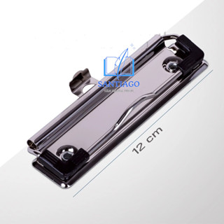  Kẹp inox bảng kẹp trình ký inox - Kẹp tài liệu thông tin inox kt 3x12cm 