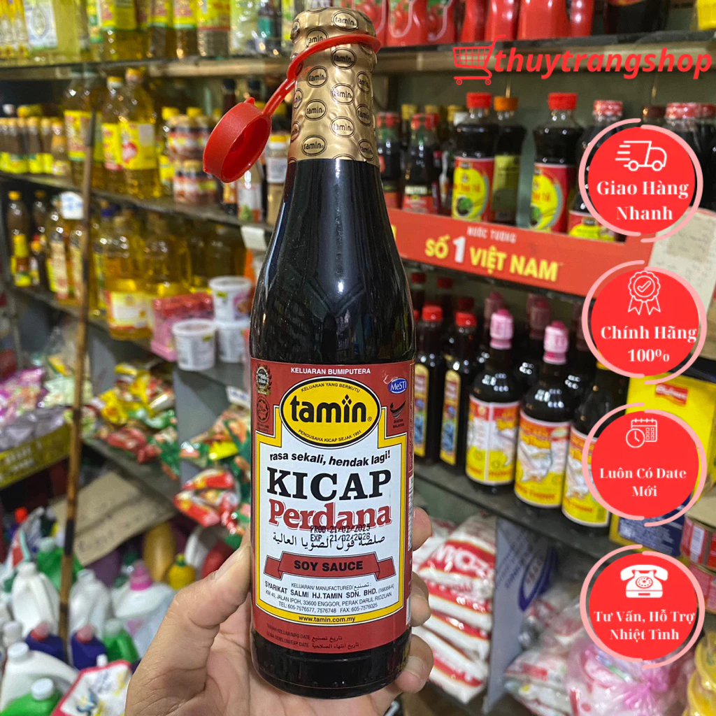 Hắc Xì Dầu Kipcap Malaysia Chai 330ml