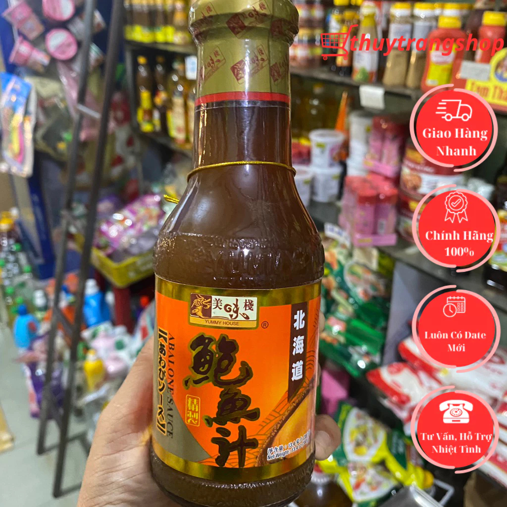 Sốt Bào Ngư Hồng Kong Yummi House Chai 430g