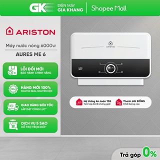 AURES ME 6 - Máy Nước Nóng Trực Tiếp Ariston 6000W AURES ME 6 [Toàn Quốc]
