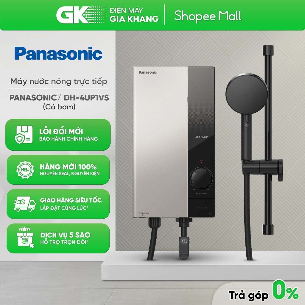 DH-4UP1VS - Máy Nước Nóng Trực Tiếp Panasonic 4UP1VS [Freeship HCM]