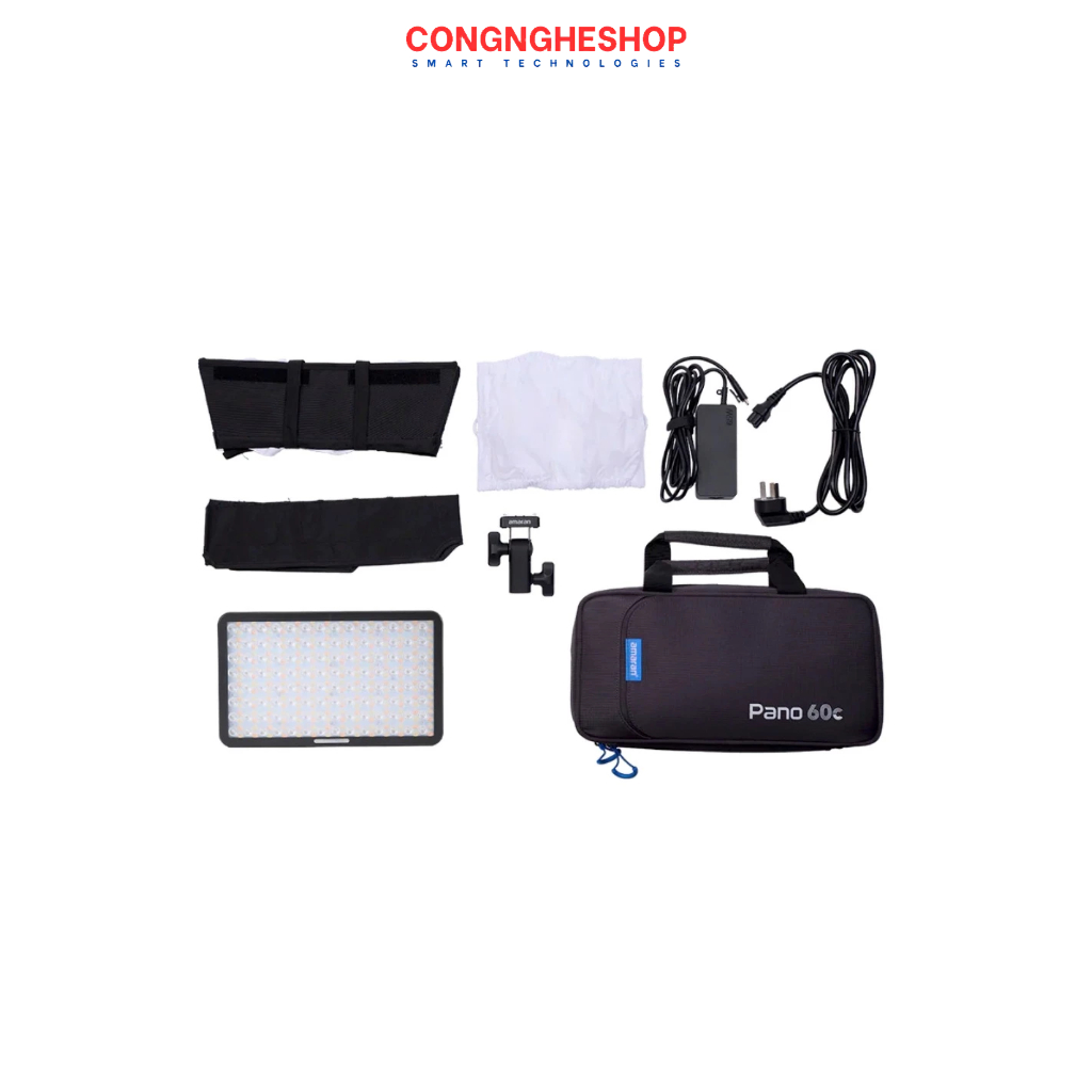 Đèn amaran Pano 60c (Charcoal)