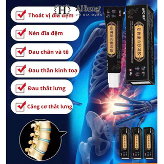  COMBO 3 Tuýp Gel lạnh giảm đau thắt lưng - Kem bôi xương khớp đau cơ căng cơ bong gân giảm sưng đĩa đệm 20g 