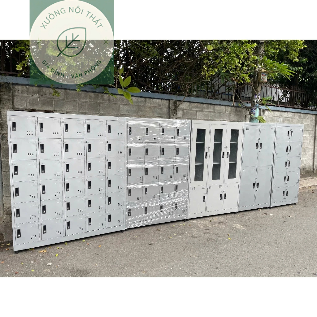 Tủ sắt locker 2 4 6 8 ... đựng đồ cá nhân nhân viên văn phòng công ty