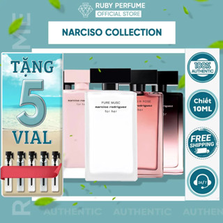   AUTH  Nước Hoa Nữ Narciso Trắng Narciso Hồng Nar Đen Narciso Forever Narciso Musc Noir Rose_ RubyPerfume 