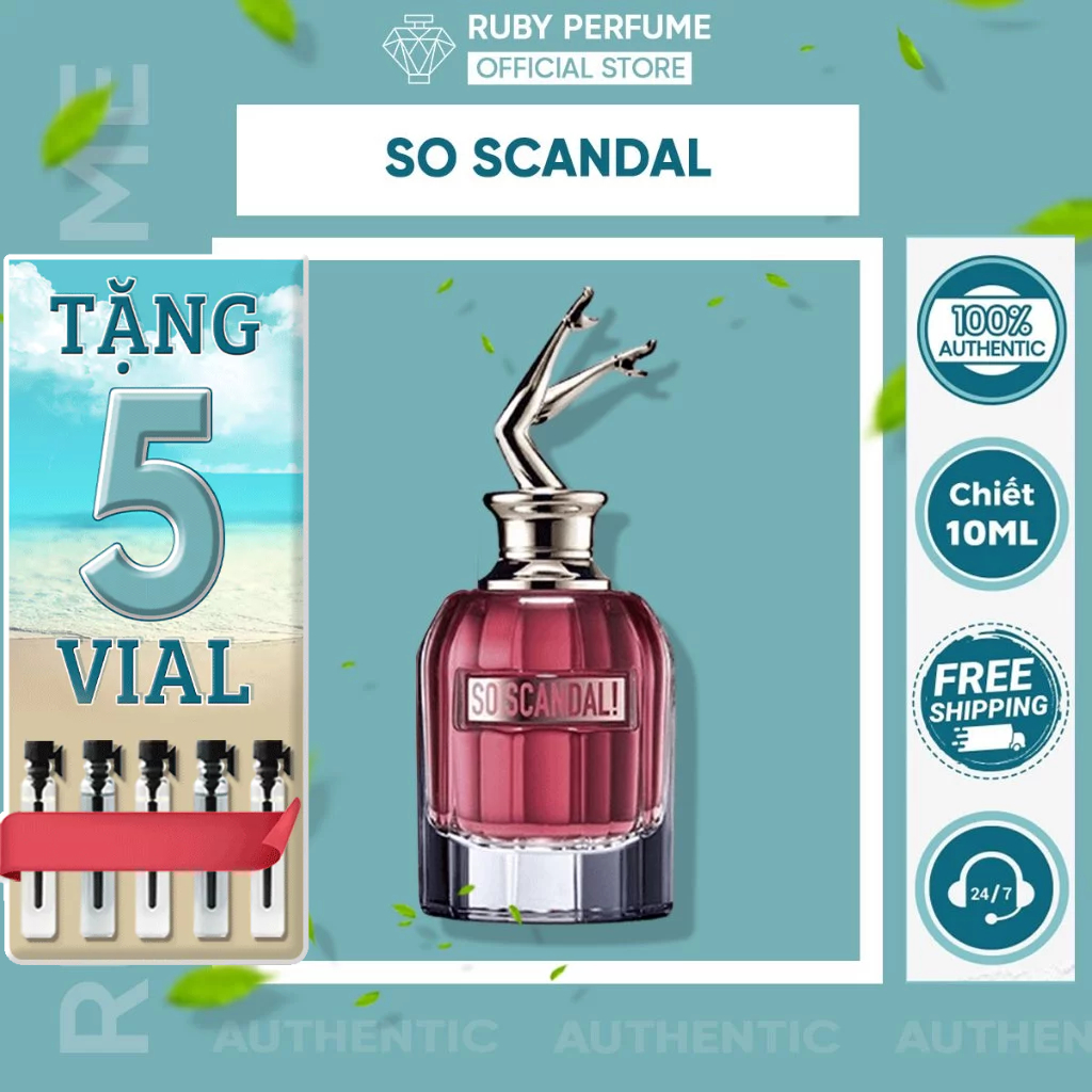 Nước hoa nữ So Scandal Sexy quyến rũ ngọt ngào- Rubyperfume | BigBuy360 - bigbuy360.vn