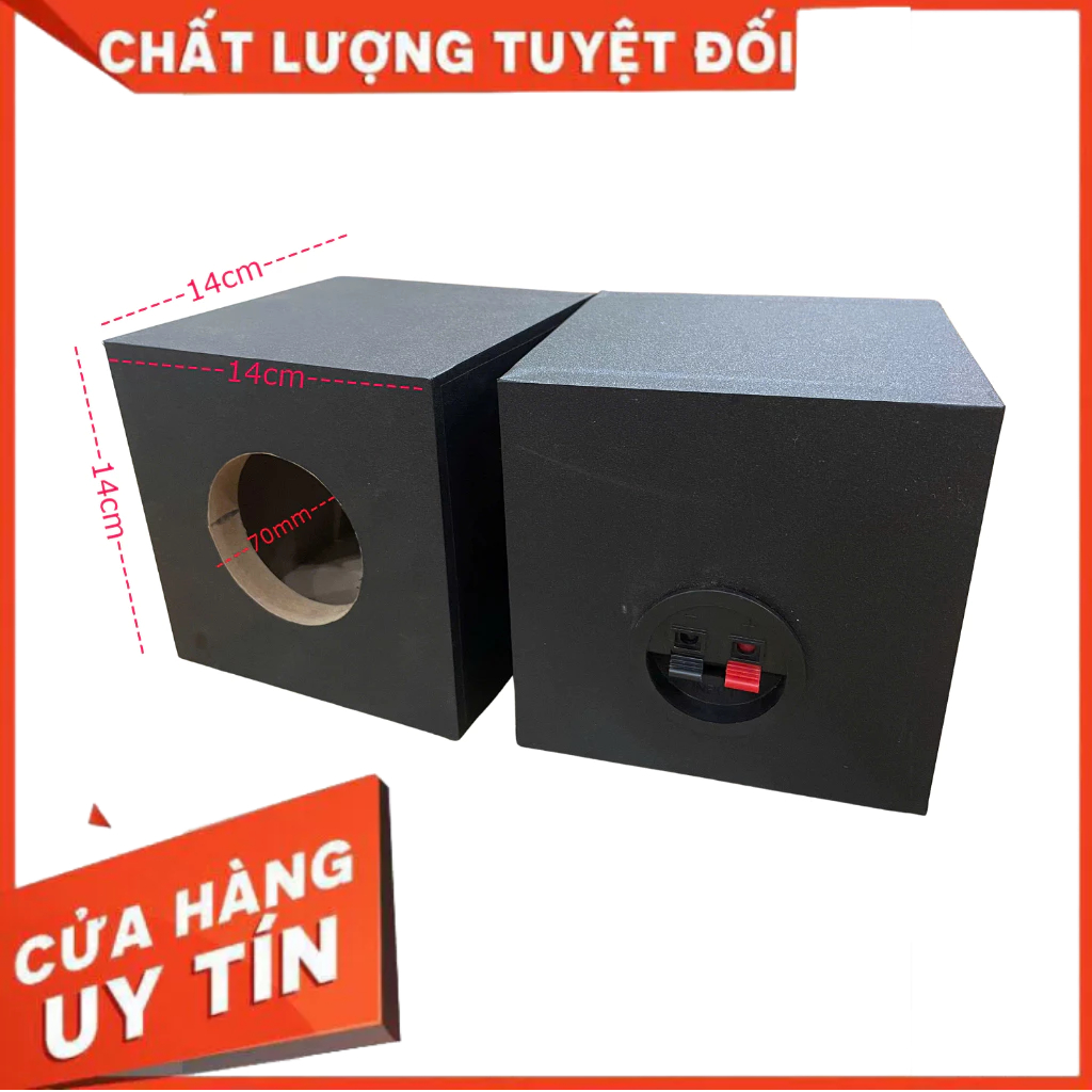 Vỏ thùng loa treble 10cm - Mid 10cm ván MDF15mm