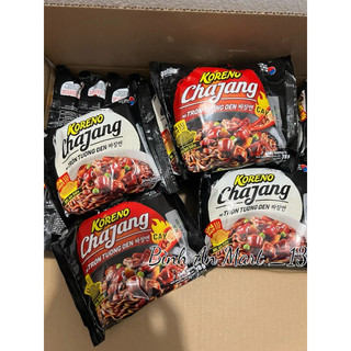  COMBO 10G mì tương đen tương đen cay lẩu thái KORENO VỊ HÀN QUỐC hàng 78G 