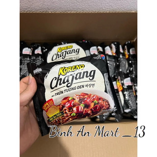 COMBO 10 gói mì TƯƠNG ĐEN KORENO hương vị HÀN QUỐC 78G 