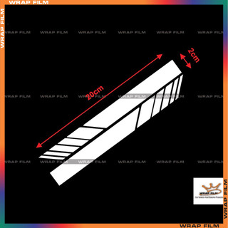 Decal dán trang trí ốp gương phản quang 3M - Phù hợp với tất cả các xe, độ bám dính tốt, không phai màu, không thấm nước