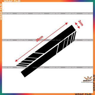 Decal dán trang trí ốp gương phản quang 3M - Phù hợp với tất cả các xe, độ bám dính tốt, không phai màu, không thấm nước