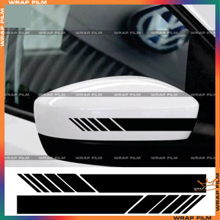 Decal dán trang trí ốp gương phản quang 3M - Phù hợp với tất cả các xe, độ bám dính tốt, không phai màu, không thấm nước