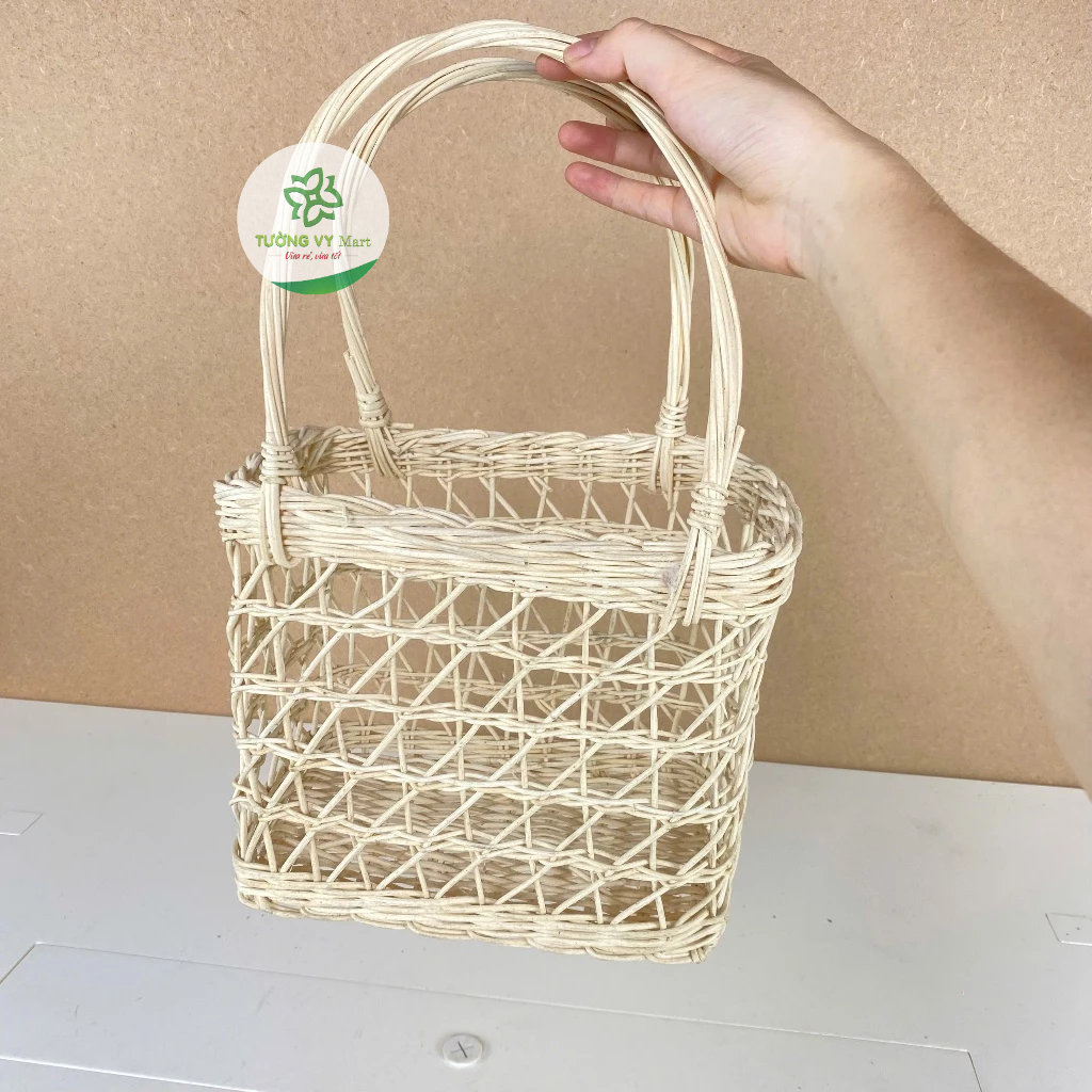 Combo 10 Làn mây nhân chéo màu trắng 0308