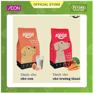  Hạt chó Keos Thức ăn cho chó con chó trưởng thành 1.5KG Petemo Pet Shop 