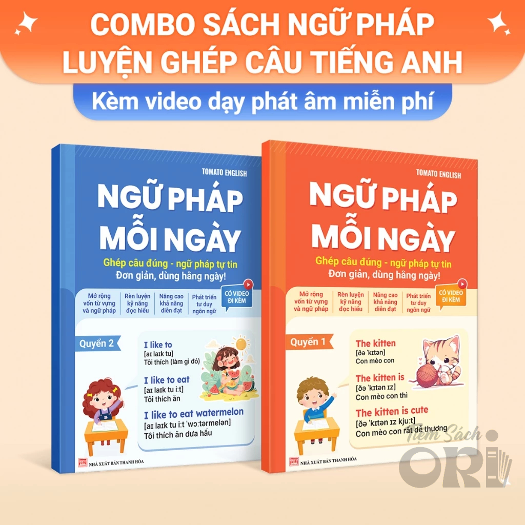 Sách Ngữ Pháp Mỗi Ngày - Bí Kíp Ghép Câu Tiếng Anh Chuẩn