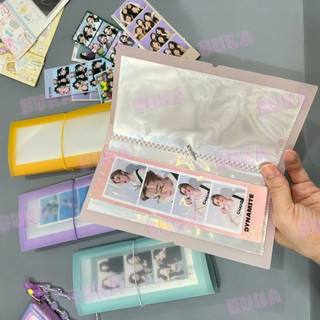 Sổ Tay Photobooth Sổ Đựng Ảnh Photo strip Buka sổ đựng ảnh 4cut, Card Dài  Đựng Photostrip, Bookmark
