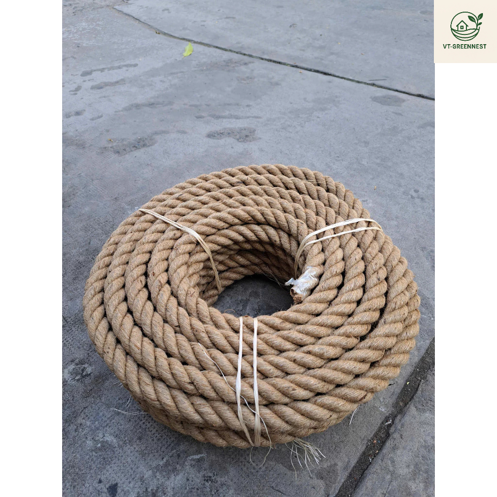 Size 28mm - Dây thừng đay 28mm làm handmade (1 mét)