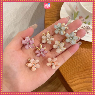 (1 cặp) Kẹp Tóc Mini Đính đá Đơn Giản Phong Cách Hàn Quốc - Mini shop