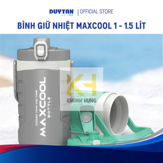  Bình giữ nhiệt MaxCool 1.5lít DUY TÂN nhựa PP bình đá mini giữ lạnh đến 12 giờ có quai xách 